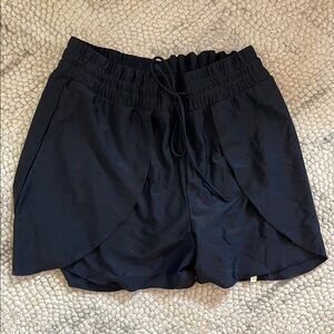 Summersalt Black Athletic Shorts Elastic Waistband